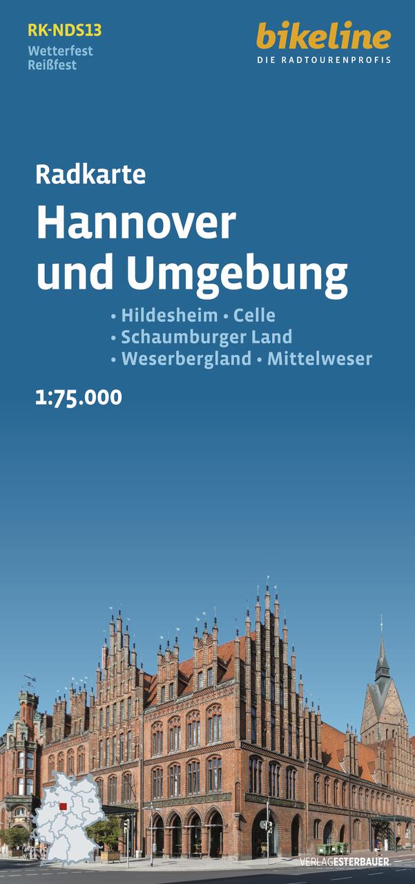 Hannover und Umgebung - 1:75.000