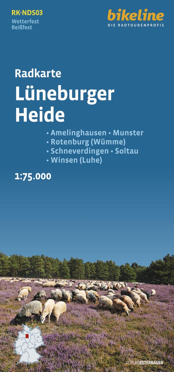 Lüneburger Heide - 1:75.000