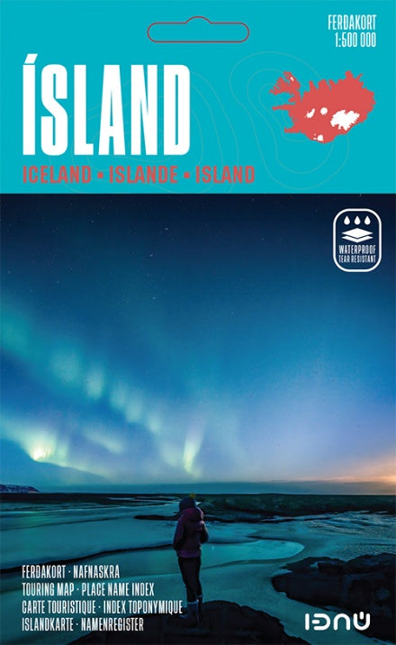 Island 1:500.000 - Straßenkarte 2025
