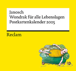 Janosch: 'Wondrak für alle Lebenslagen' (Postkartenkalender 2025) |