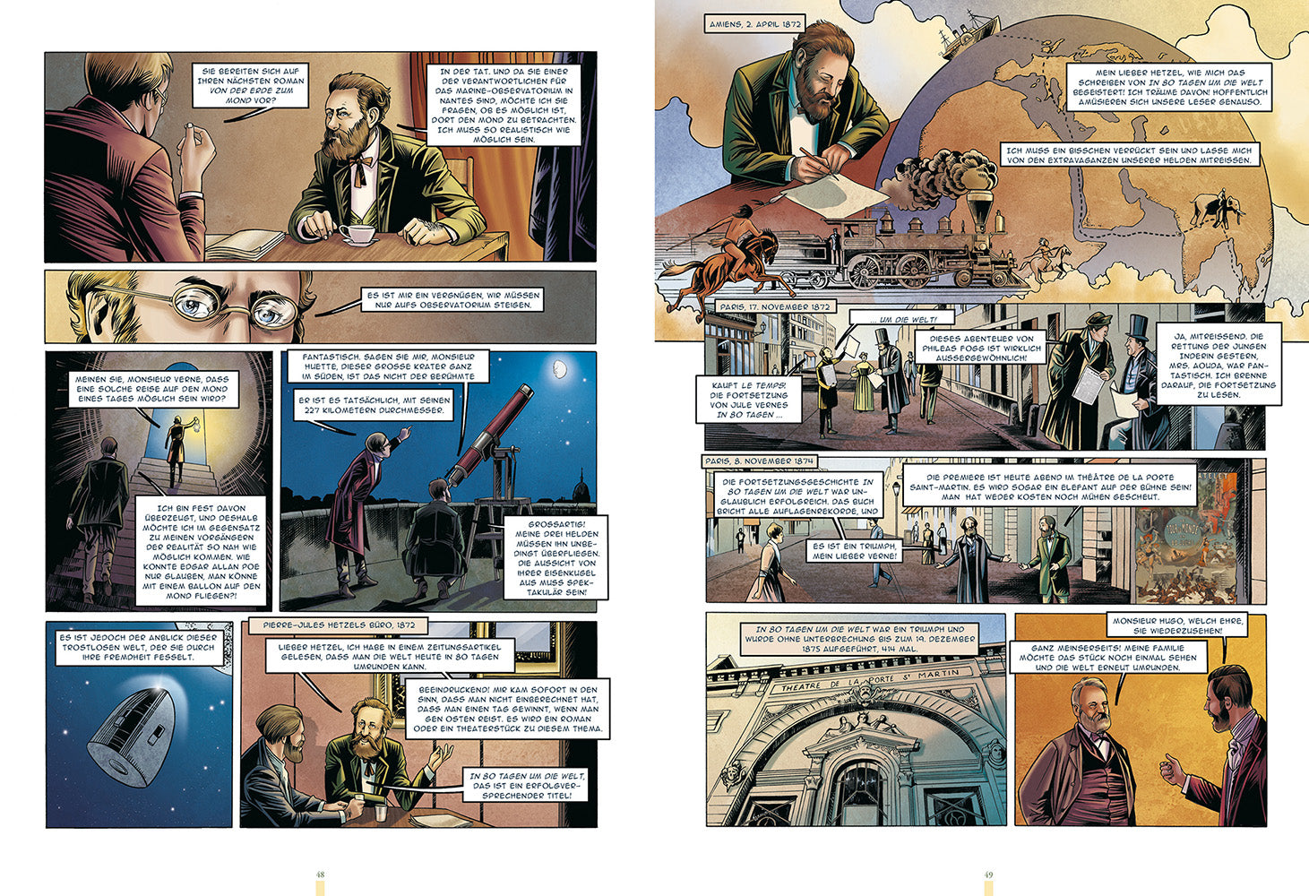 Jules Verne Die Comic-Biografie - Knesebeck