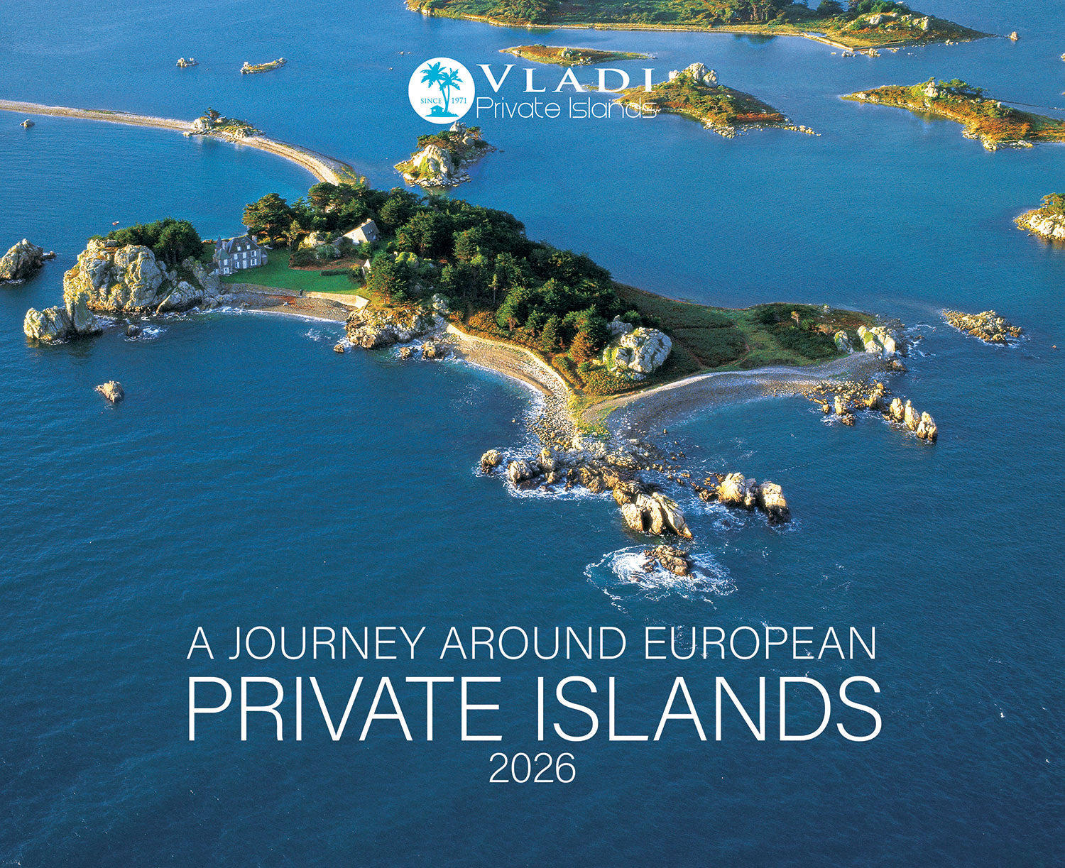 Vladi Private Islands Kalender 2026 – A Journey Around European Private Islands
