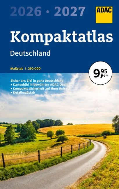 ADAC Kompaktatlas Deutschland 2026/2027