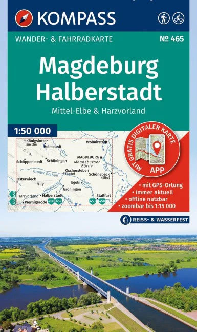 465 Magdeburg, Halberstadt 1:50.000