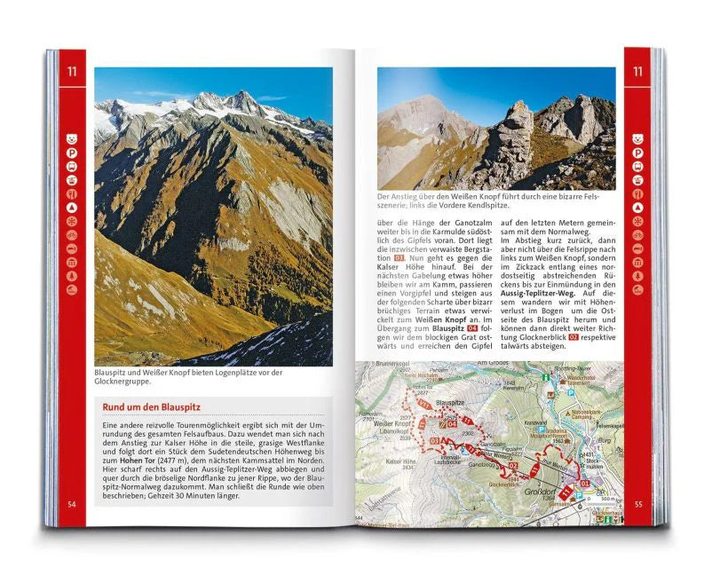 Osttirol - Kompass Wanderführer