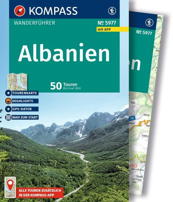 Wanderführer Albanien - Kompass