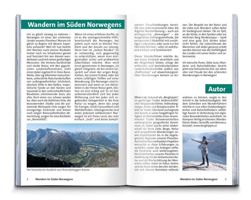 Wanderführer Norwegen Süd