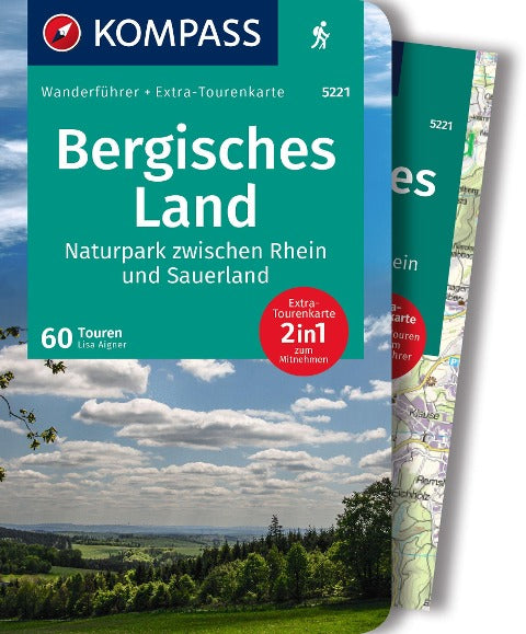 Bergisches Land: Naturpark zwischen Rhein und Sauerland - Kompass Wanderführer