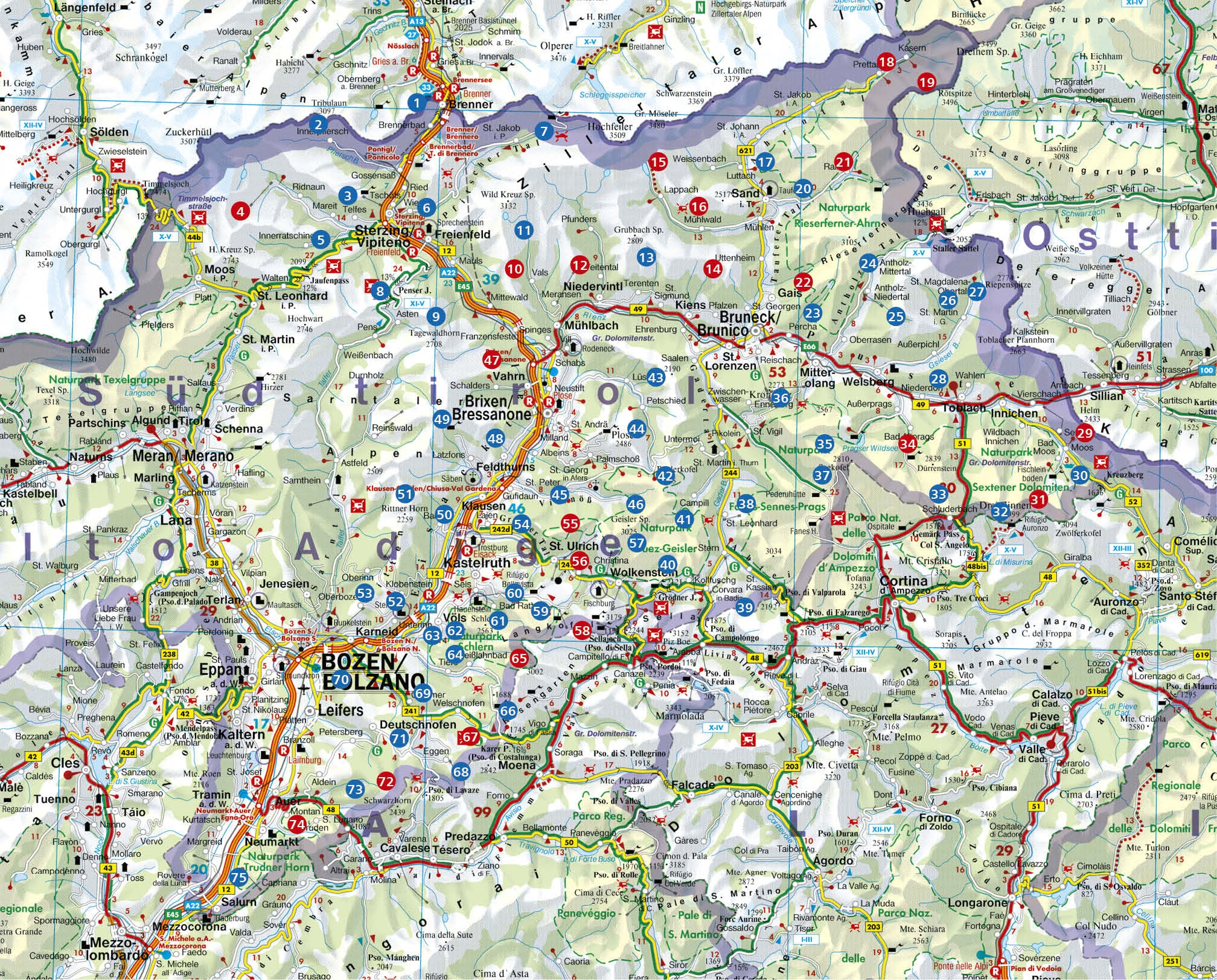 Leichte Wanderungen Südtirol