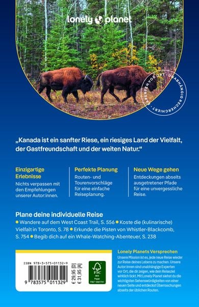 Kanada - Lonely Planet (deutsche Ausgabe)