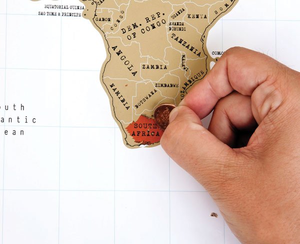Luckies World Scratch Map XL Edition