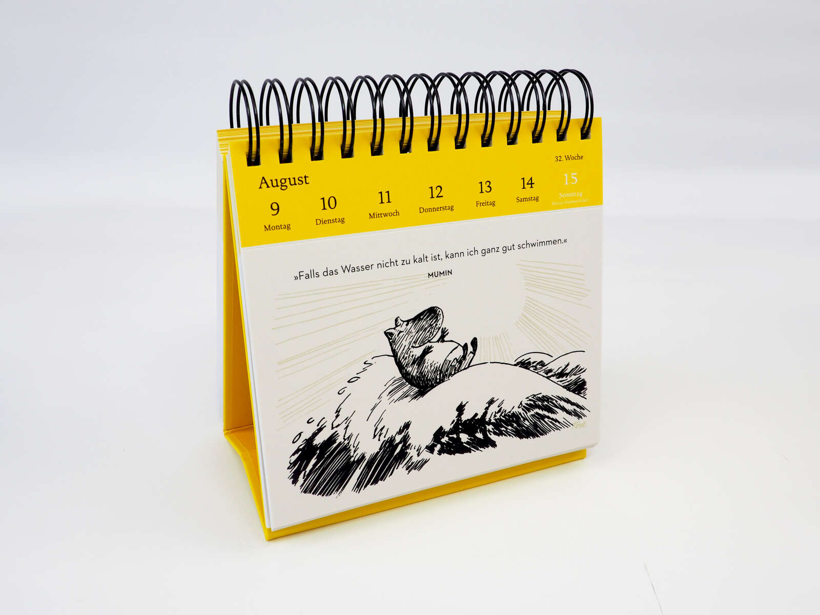Die Mumins für alle Lebenslagen -  Postkartenkalender 2027
