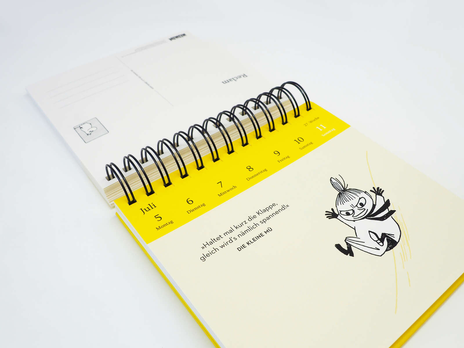 Die Mumins für alle Lebenslagen -  Postkartenkalender 2027