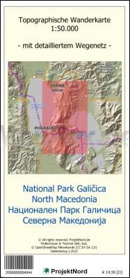 Galicica Nationalpark 1:50.000 - ProjektNord