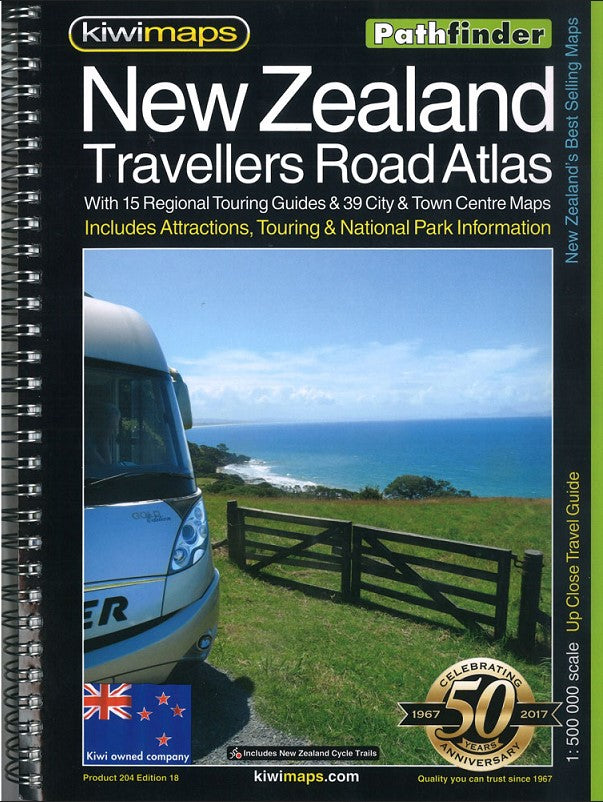 New Zealand Travellers Road Atlas 1:500.000