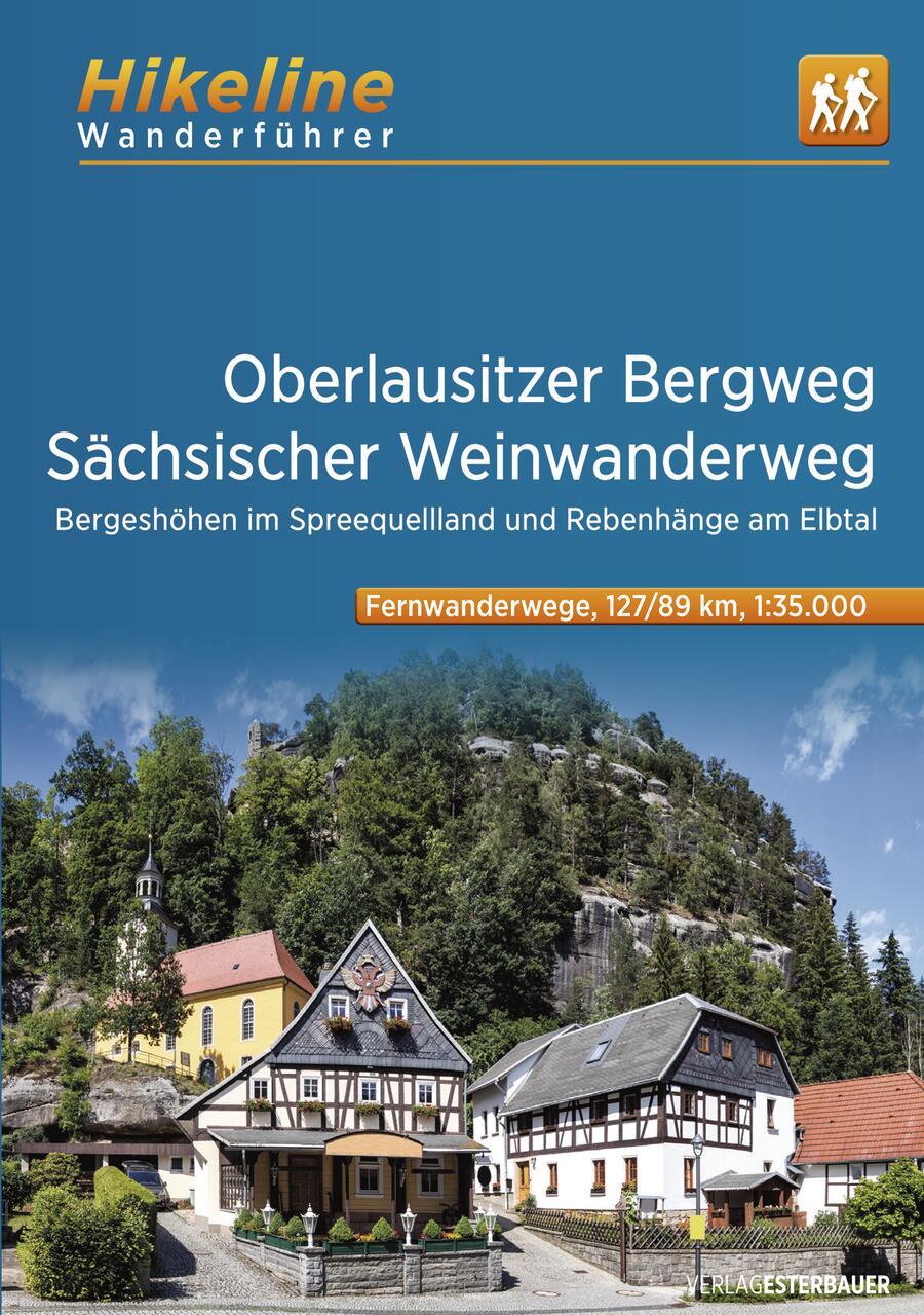 Oberlausitzer Bergweg - hikeline Wanderführer