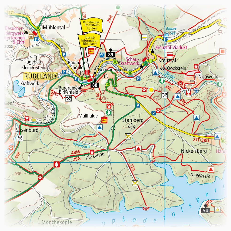 Bodetal - Selketal 1:50000 - Freytag & Berndt