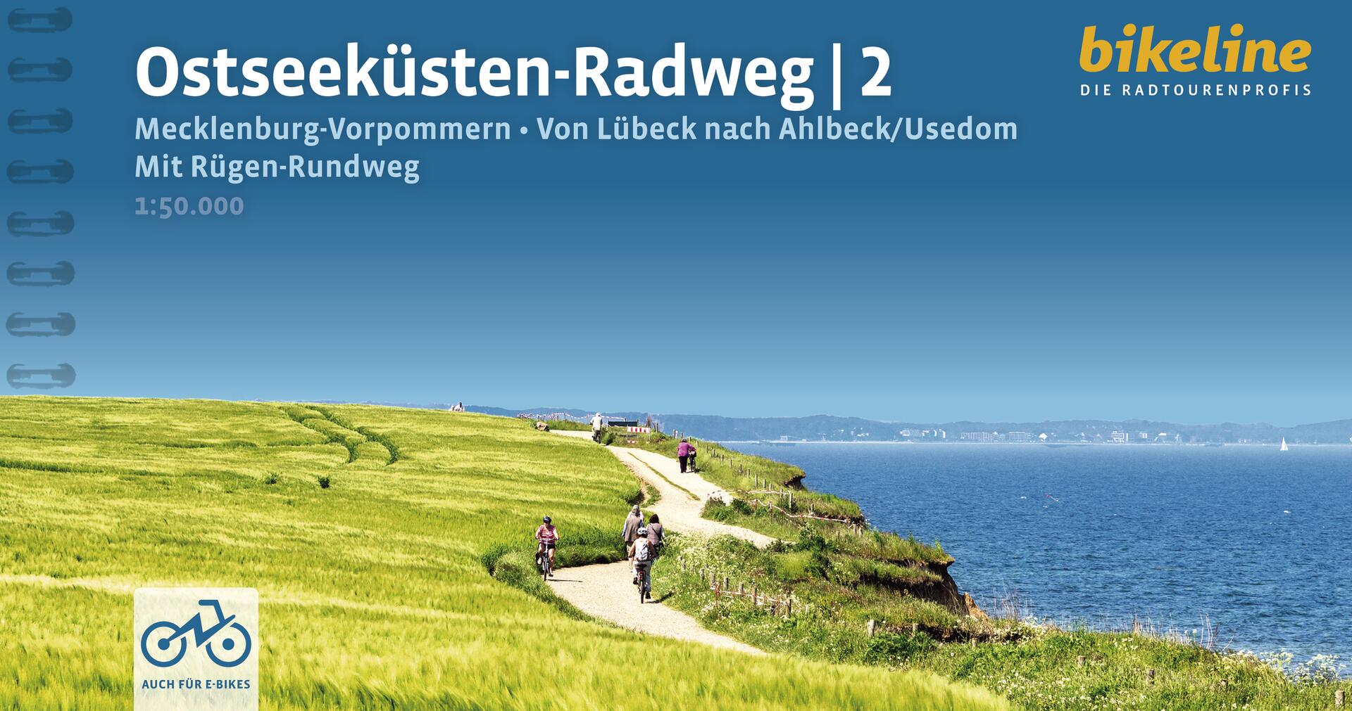 Ostseeküsten-Radweg 2 Mecklenburg-Vorpommern - Bikeline Radtourenbuch