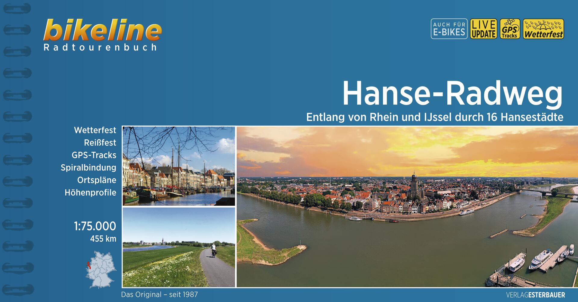 Hanse-Radweg - Bikeline Radtourenbuch