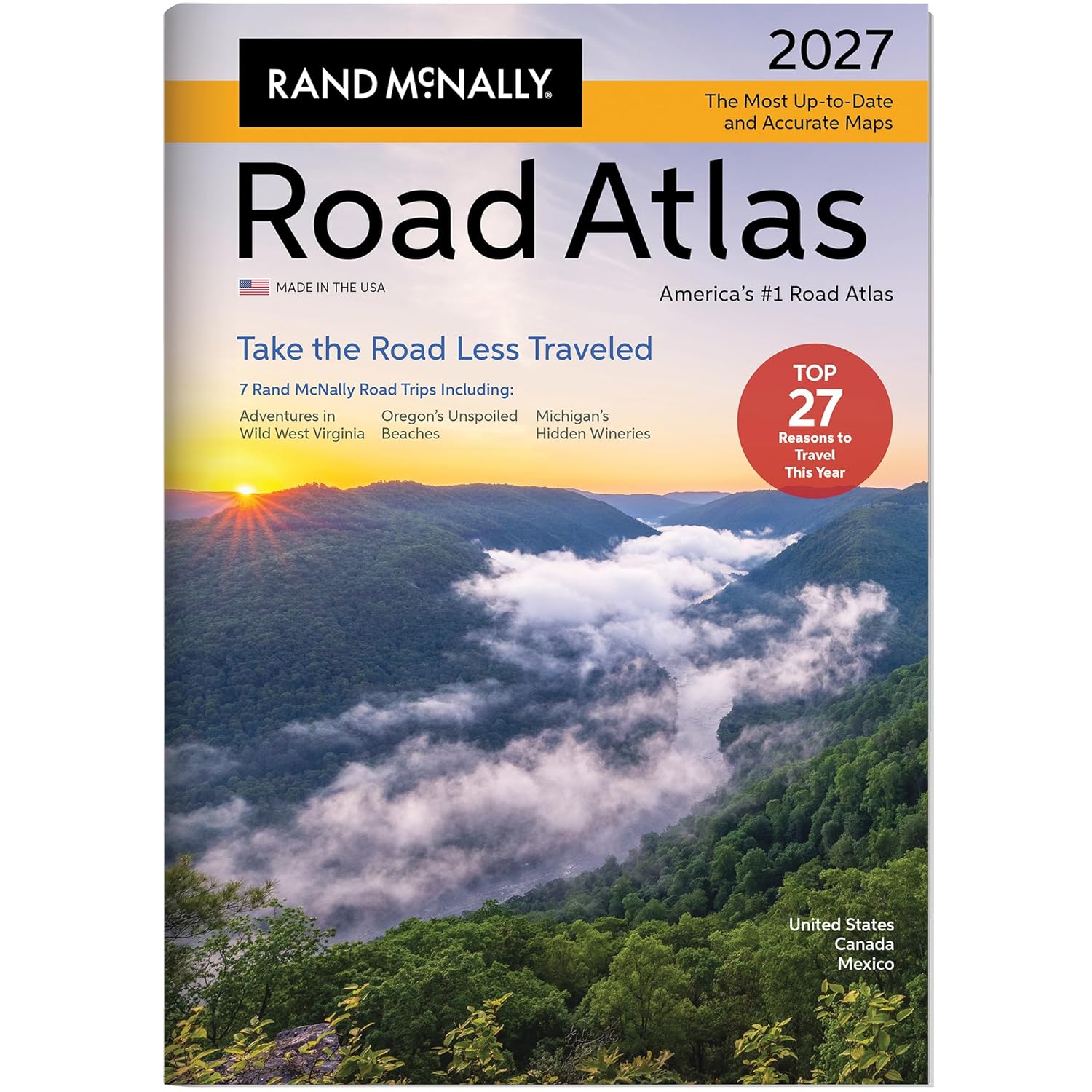 USA 2027 Road Atlas