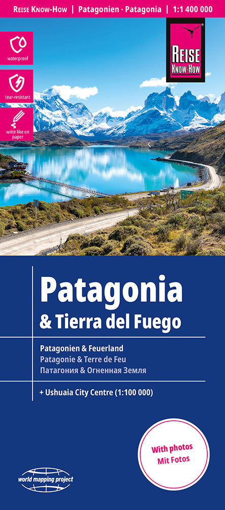 Patagonien, Feuerland (1:1.400.000) - Reise Know-How