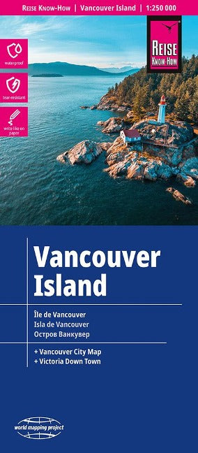 Vancouver Island 1:250.000 - Reise Know-How