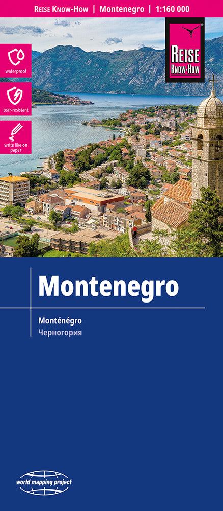 Montenegro 1:160.000