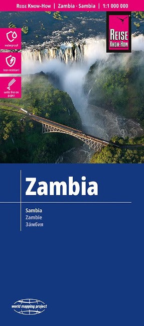 Sambia (1:1.000.000) - Reise know-how