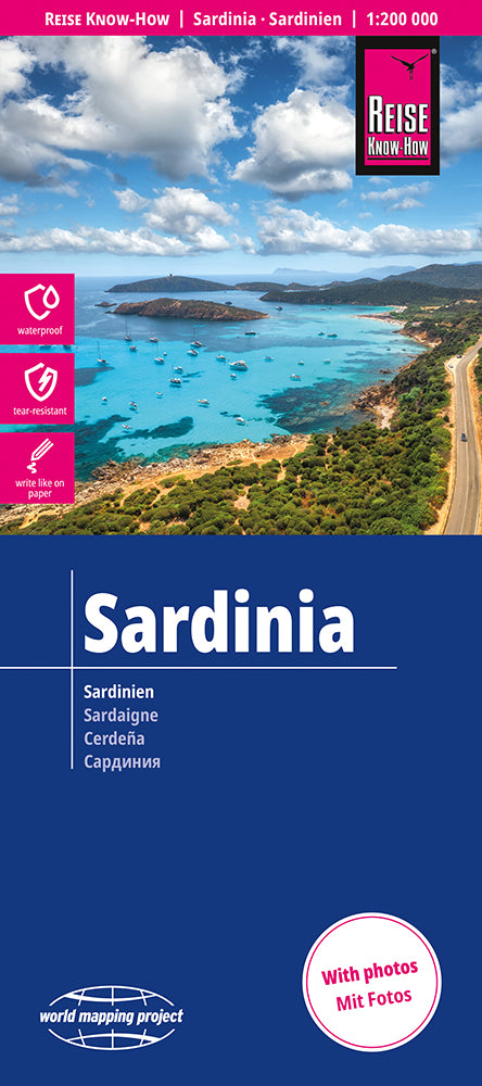 Sardinien 1:200.000 - Reise Know How
