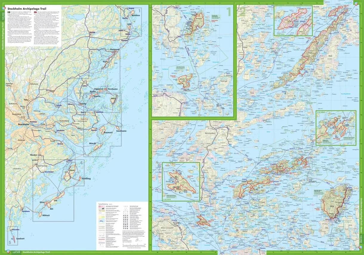 Stockholm Archipelago Trail 1:25.000
