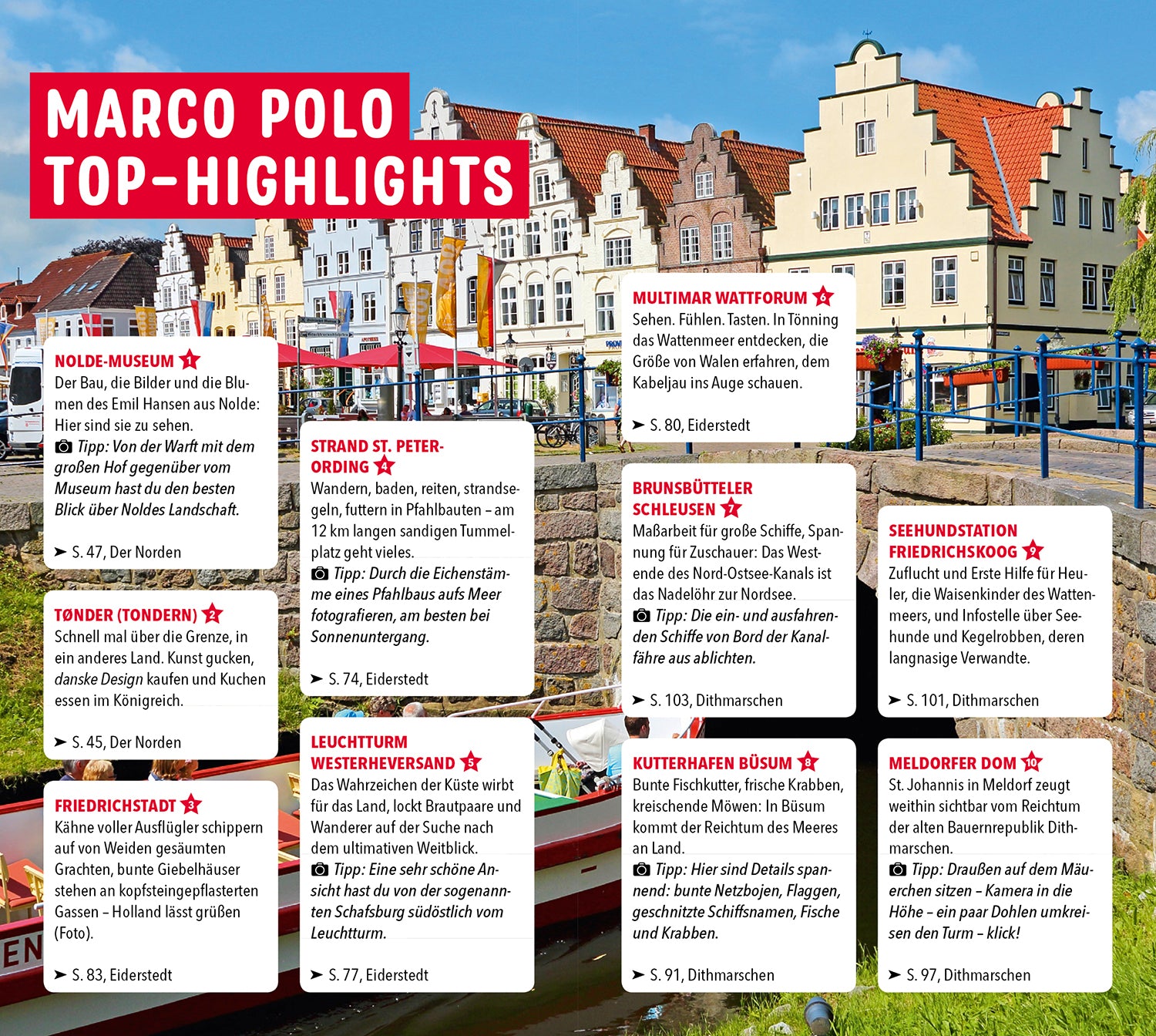 Nordseeküste Schleswig-Holstein - MARCO POLO Reiseführer