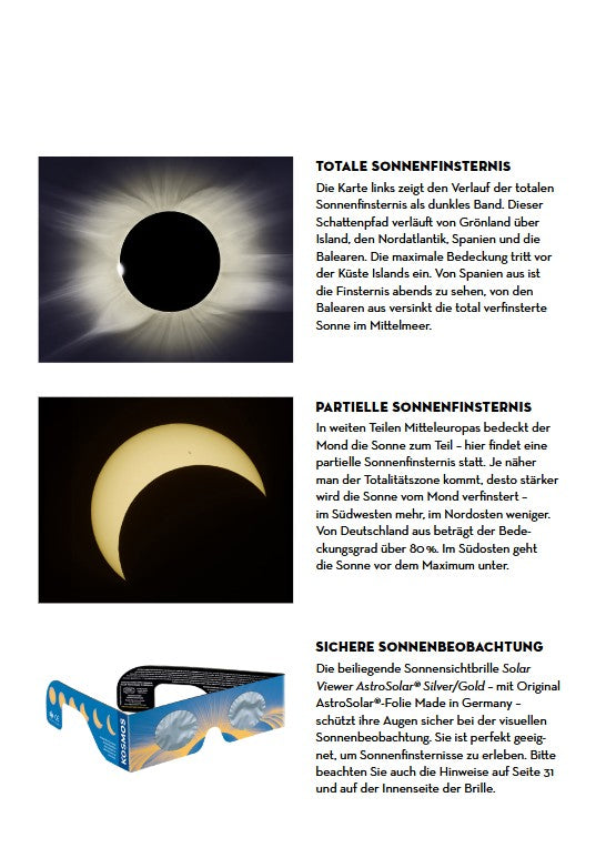 Sonnenfinsternis über Europa - Am 12. August 2026!