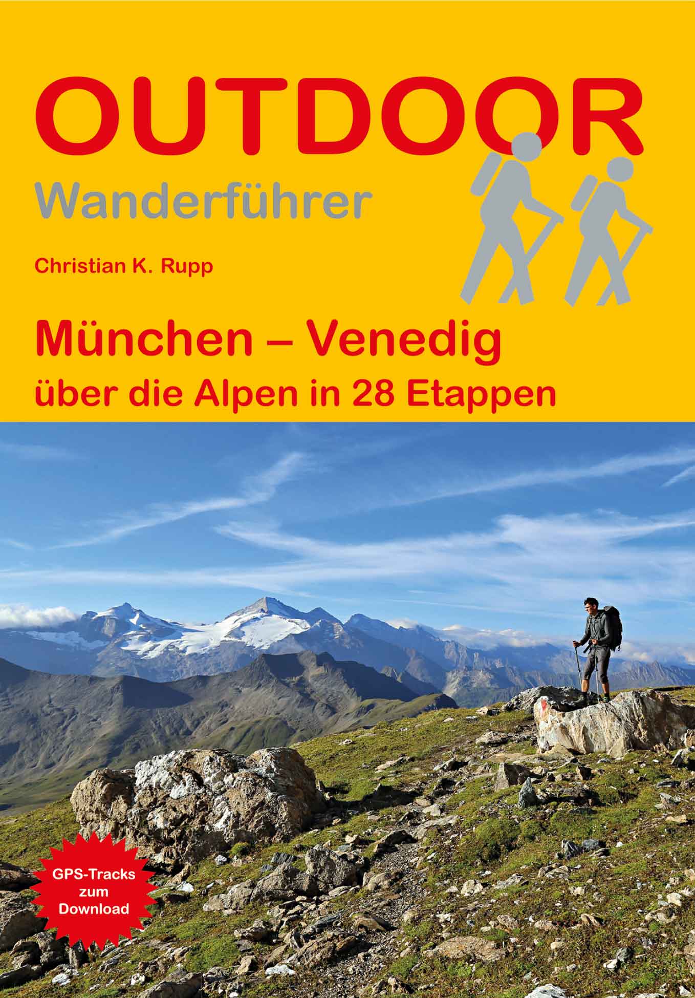 München - Venedig Outdoor Wanderführer