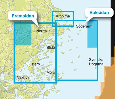 Stockholms skärgård – Norra 1:50.000