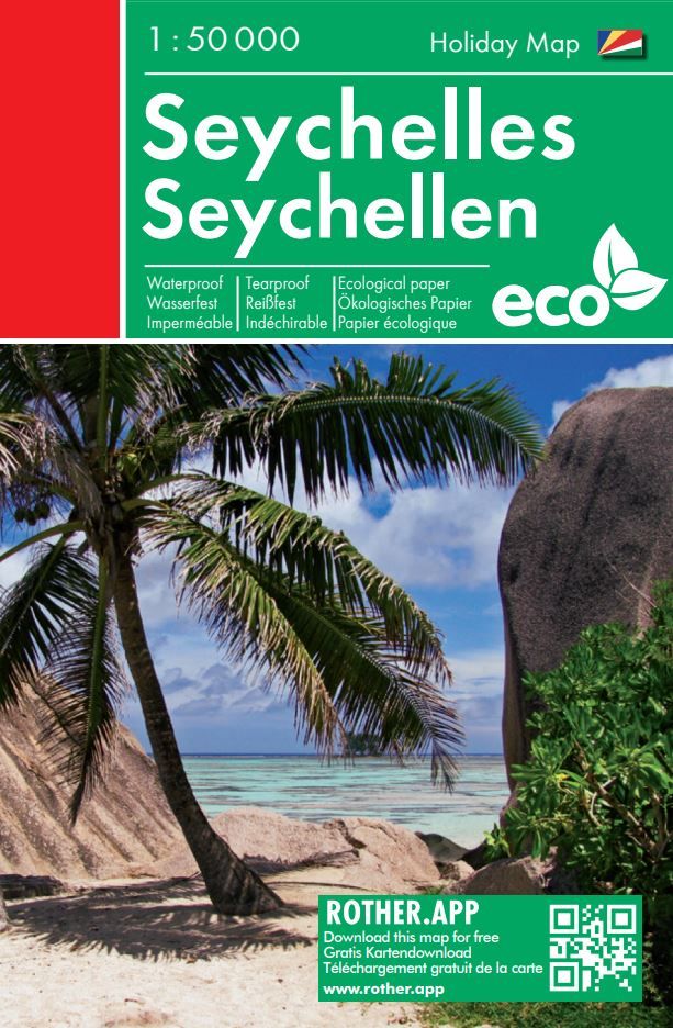 Seychellen Freizeitkarte 1:50.000