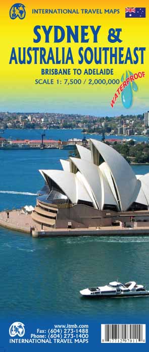 Sydney und Australien Südost 1:7.500 / 1:2 Mio. - ITM