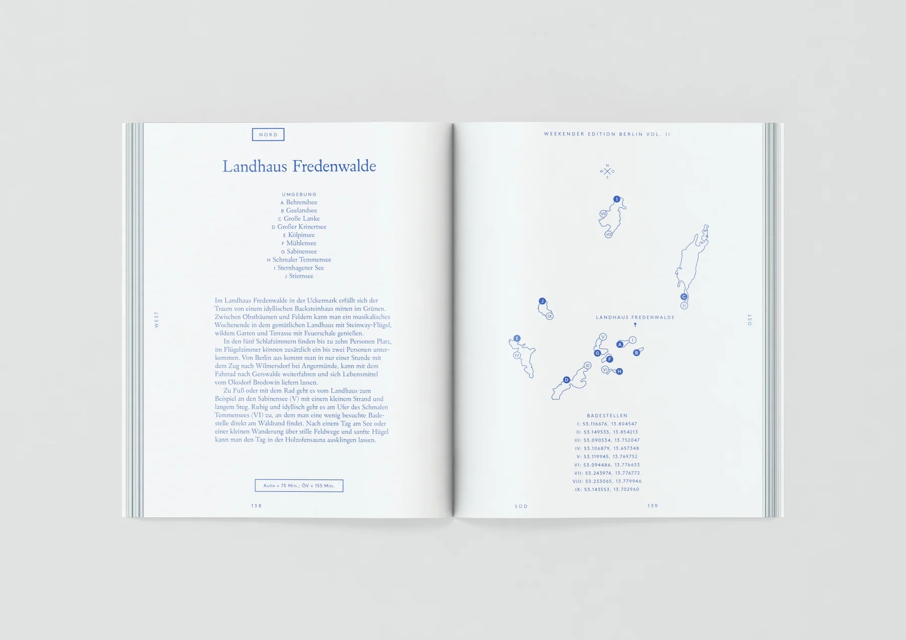 Take Me to the Lakes - Weekender Edition Berlin Vol. II
