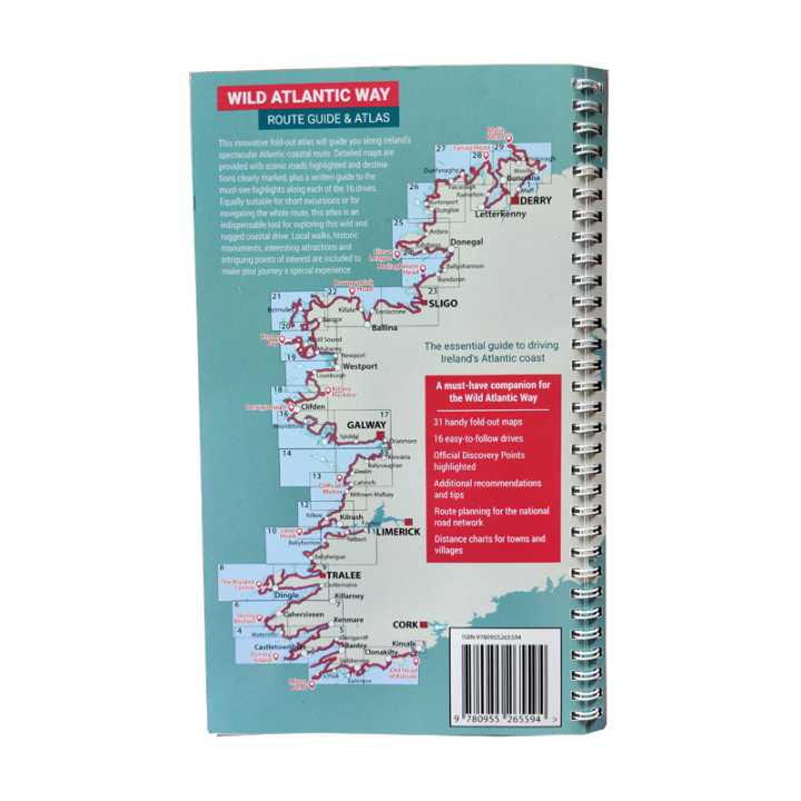 Wild Atlantic Way Route Atlas