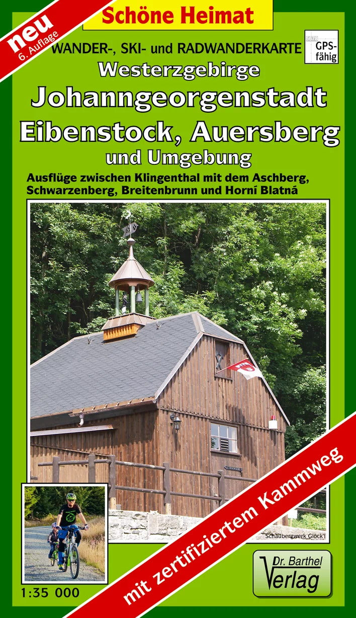 020 Westerzgebirge, Johanngeorgenstadt, Eibenstock, Auersberg und Umgebung 1:35.000