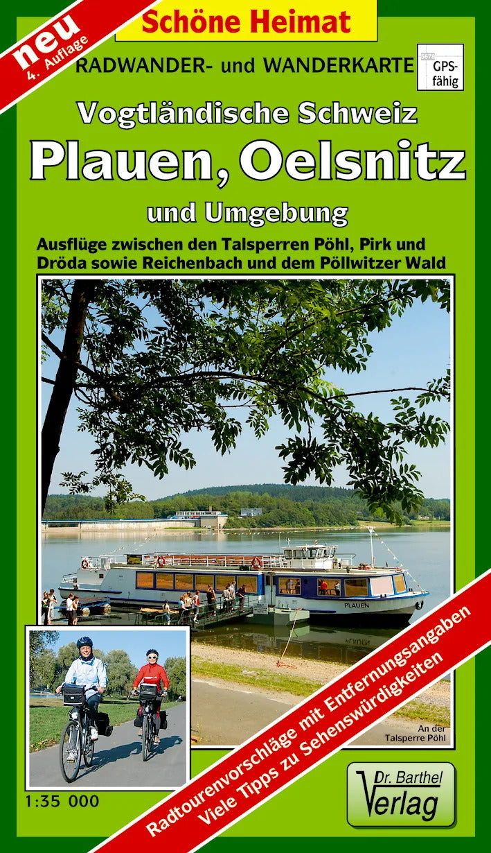 069 Vogtländische Schweiz, Plauen, Oelsnitz und Umgebung 1:35.000