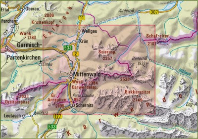 BY 10: Karwendelgebirge Nordwest, Soierngruppe
