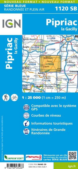 Pays de La Loire 1:25.000 - Topographische Karte Frankreich Série Bleue