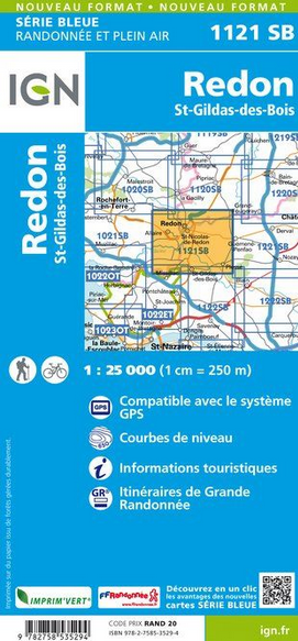 Pays de La Loire 1:25.000 - Topographische Karte Frankreich Série Bleue