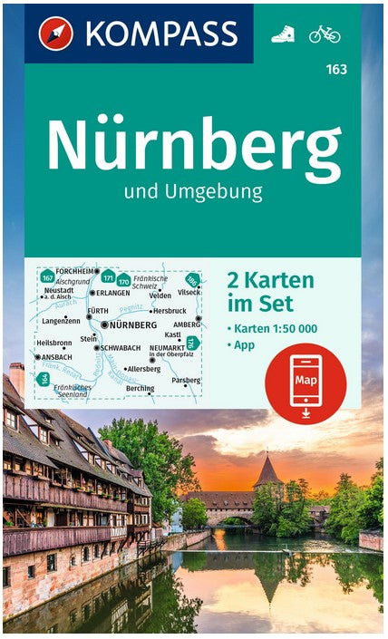 163 Nürnberg Wanderkarte