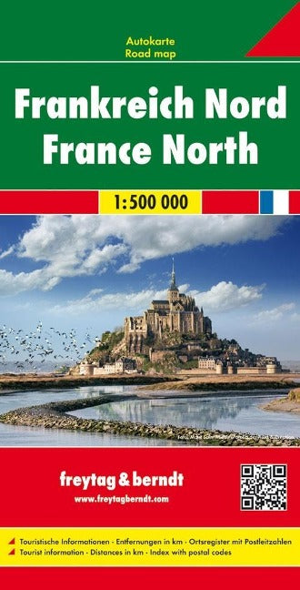 Frankreich Nord 1:500.000