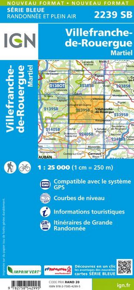 Midi-Pyrénées 1:25.000 - Topographische Karte Frankreich Série Bleue