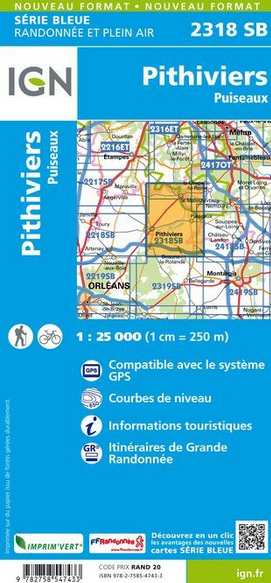 Ile-de-France 1:25.000 - Topographische Karte Frankreich Série Bleue