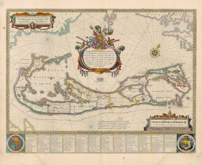 Bermuda um das Jahr 1645