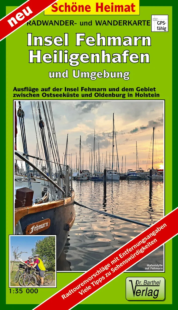 256 Insel Fehmarn, Heiligenhafen und Umgebung 1:35.000