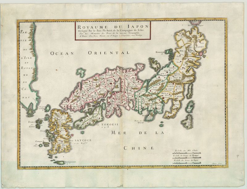 Japan um das Jahr 1650 von S. J. Philippe Briet